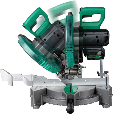 Metabo HPT C1810DFAQ4 18V MultiVolt Li-Ion Cordless 10" Single Bevel Miter Saw