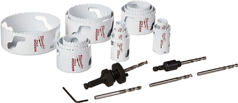 Milwaukee 49-22-4105 Master Electricians Ice Hardened Hole Saw Kit 19 Piece