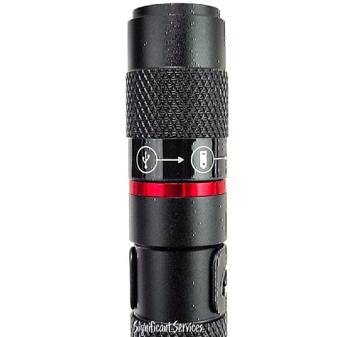 COAST HP3R 500 Lumen Rechargeable LED Penlight TWIST FOCUS Black 20818 385 Lumen