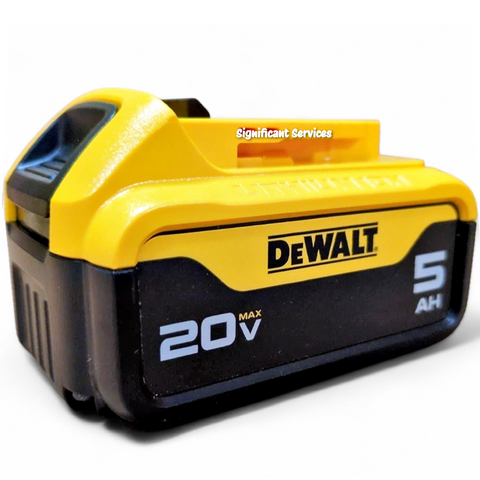 2 New DeWALT DCB205 20V 20 Volt MAX Lithium Ion 5.0 Ah Li-Ion Battery Packs