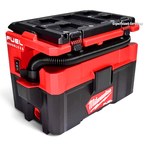 Milwaukee 0970-20 M18 FUEL Cordless Brushless Packout 2.5 Gallon Wet/Dry Vacuum
