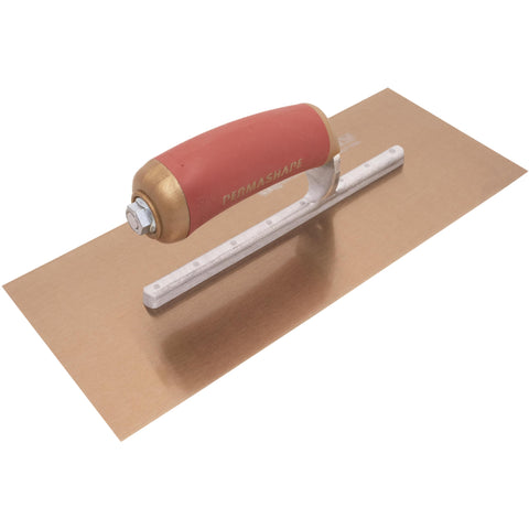 MARSHALLTOWN 4467DFD DuraFlex Finishing Trowel, 12 x 5 Inch, 7 3/4 Inch Mounting, DuraSoft Handle, Made in the USA, Plaster and Drywall Finishing Tools