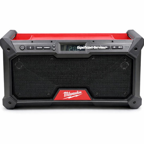 Milwaukee 2952-20 M18 Bluetooth Jobsite Radio AM/FM Portable Worksite Boombox