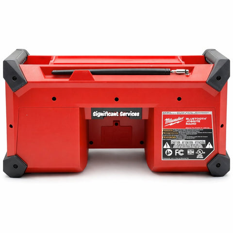 Milwaukee 2952-20 M18 Bluetooth Jobsite Radio AM/FM Portable Worksite Boombox