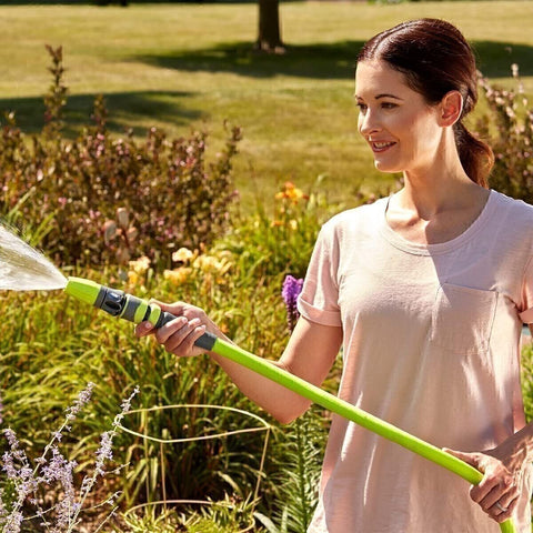 Flexzilla HFZG6100YW Garden Hose 3/4in X 100ft 3/4in 11 1/2 Ght Fittings