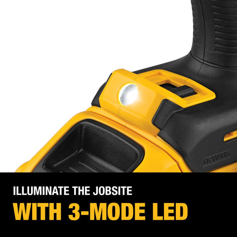 DEWALT 20V MAX XR Cordless Hammer Drill, Power Direct, Tool Only (DCD998B)