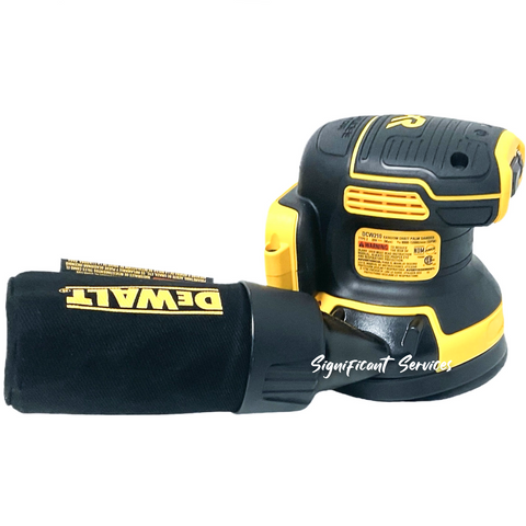 DEWALT DCW210B 20V MAX XR 5" Brushless Cordless Random Orbital Sander