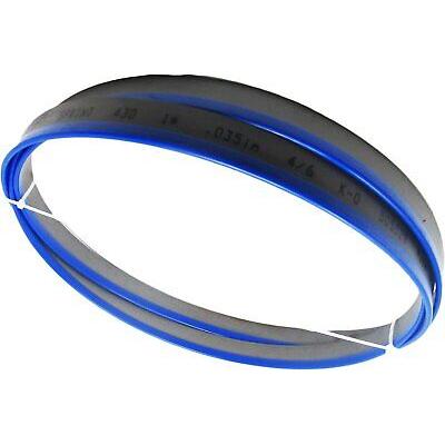 JET 414308 Bi-Metal Bandsaw Blade, 1" x .035" x 130-1/2" x 4-6VT