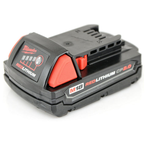 New Milwaukee 2755-20 M18 FUEL 1/2" 2.0 Ah Compact Detent Pin Impact Wrench Kit