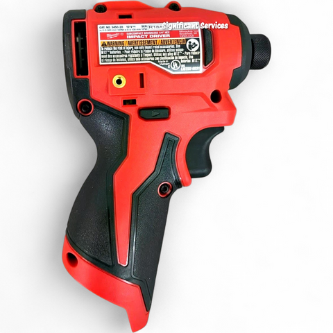Milwaukee 3450-20 M12 12 Volt 1/4" Hex Subcompact Brushless Hex Impact Driver