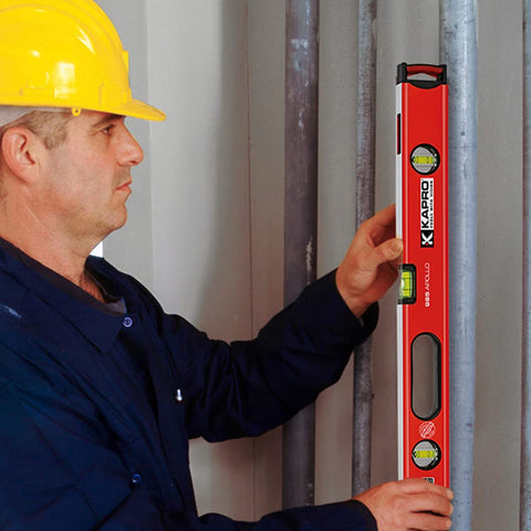 Kapro 98541X Apollo HeavyDuty Professional Box Level Features Magnified 32 Inch