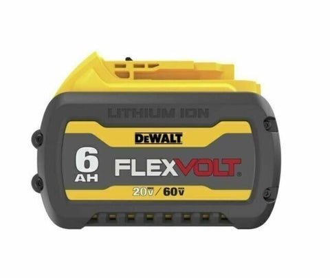 New DEWALT DCB606 20V/60V MAX FLEXVOLT 6.0 Ah Lithium Ion Battery
