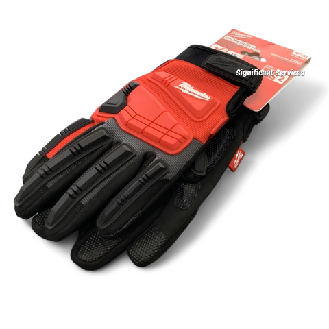 Milwaukee 48-22-8753 Impact Heavy Duty Demolition Gloves X-Large New Touchscreen
