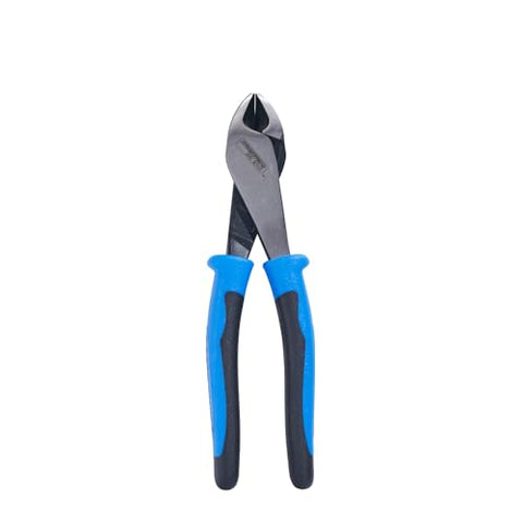Klein Tools J2000-48 Pliers, Made in USA, Diagonal Cutting Pliers with Angled Head, Heavy-Duty to Cut ACSR, Screws, Nails, and most Hardened Wire, 8-Inch