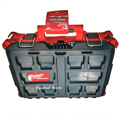 Milwaukee Electric Tool 48-22-8424 Pack out Tool Box, 22", Red