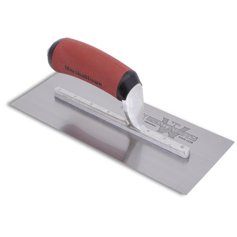MARSHALLTOWN MXS91D High Carbon Steel Finishing Trowel, 4.5 x 11 Inch Concrete, Masonry and Drywall Finishing Tool, Made in the USA