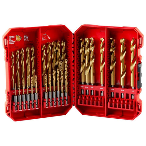 Milwaukee 48-89-4672 Impact Duty Titanium Drill Bit Set (29 Piece)