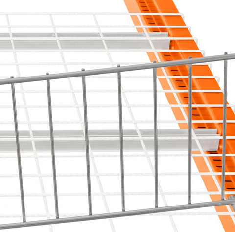 Global Industrial 46"D X 18"H Pallet Rack Wire Deck Divider