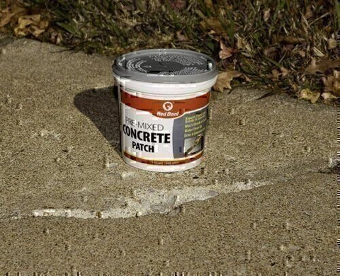 Red Devil 0644 Pre-Mixed Concrete Patch 1 Quart Gray Pack of 1