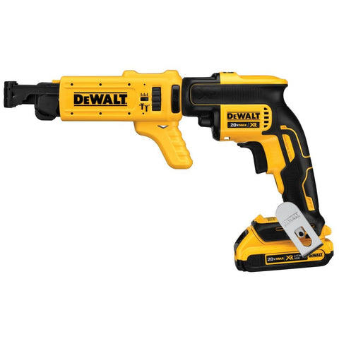 DEWALT DCF620B 20V MAX XR Li-Ion 5.0 Ah Brushless Drywall ScrewGun Kit