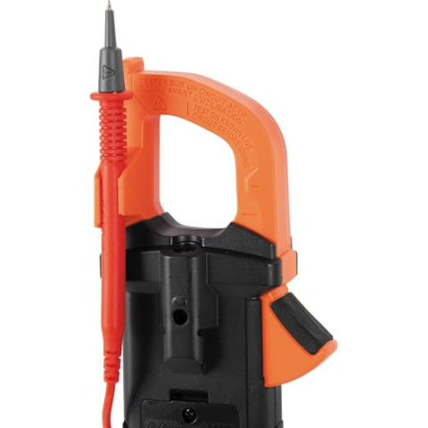 Klein Tools CL810 Pro Digital Clamp Meter, 600A AC/DC Auto-Ranging, True RMS, NCVT, Measures Current, LOZ,Temperature, with Flashlight and Illuminated Dial