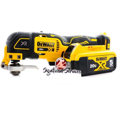 DeWALT DCS356B 20V Cordless Brushless 3 Speed Oscillating MultiTool 5.0 Battery