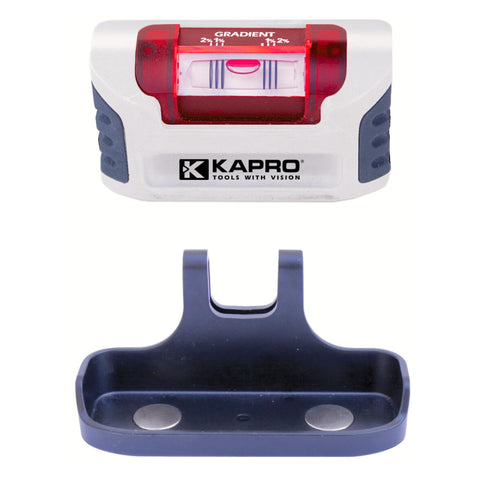 Kapro 946 Smarty Magnetic Cast Pocket Level OPTIVISION and Plumb Site 4 Inch