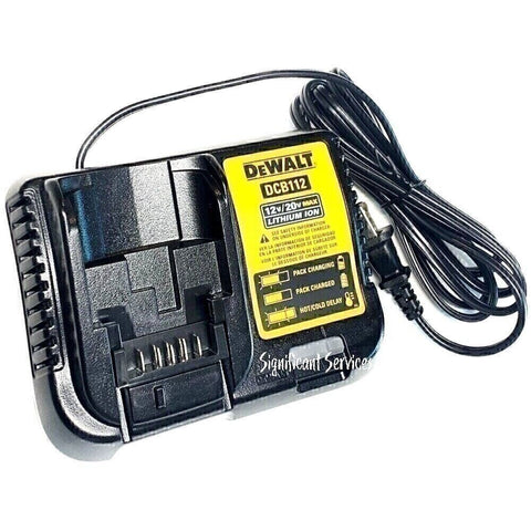 Genuine DEWALT DCB112 12V 20V MAX Li-ion Cordless Battery Charger Replace DCB115