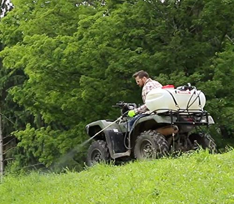 Chapin 97500E 25-Gal ATV/UTV Spot Sprayer, 12V Pump, Dripless, Wide Mouth