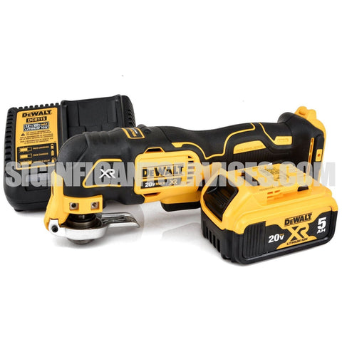 DeWALT DCS355B 20V MAX 5.0 Ah Li-Ion Brushless Cordless Oscillating Multi-Tool Kit