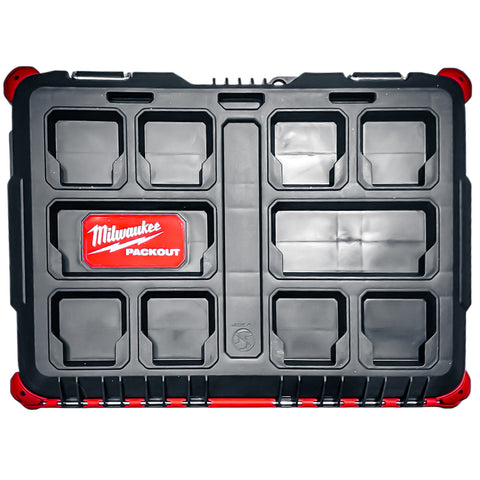 Milwaukee Electric Tool 48-22-8424 Pack out Tool Box, 22", Red