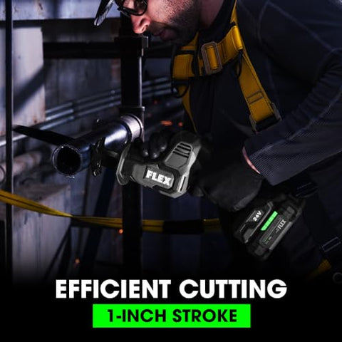 FLEX 24V Brushless Cordless One-Handed Reciprocating Saw Tool Only, Battery and Charger Not Included - FX2241-Z