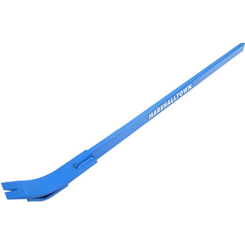 MARSHALLTOWN 10061 Flat Fulcrum Monster Pry Bar, Concrete, All-Steel, Made in the USA