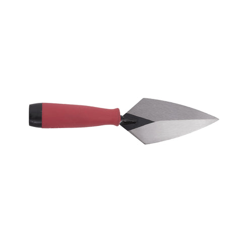MARSHALLTOWN PTSG73 QLT Pointing Trowel, 7 x 3 Cement and Mortar Finishing tool, Soft Grip