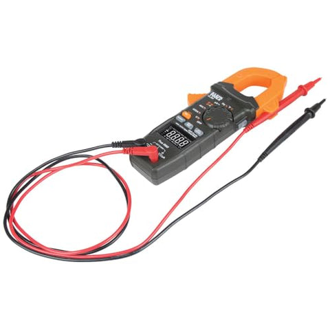 Klein Tools CL390 AC/DC Digital Clamp Meter, Auto-Ranging, 400 Amp, NCVT Tester, Hi-Viz LCD Display, TRMS, Continuity Resistance, Temperature and More