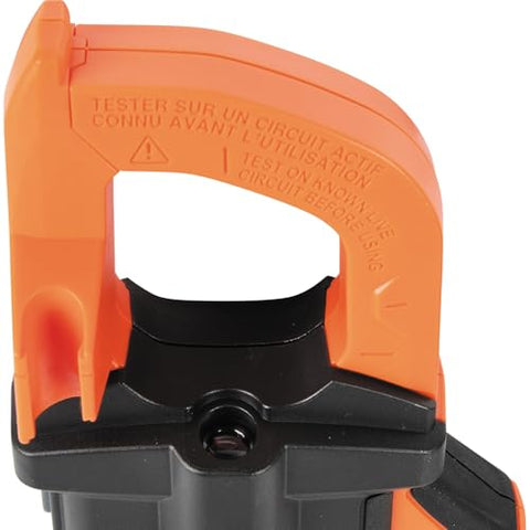 Klein Tools CL810 Pro Digital Clamp Meter, 600A AC/DC Auto-Ranging, True RMS, NCVT, Measures Current, LOZ,Temperature, with Flashlight and Illuminated Dial