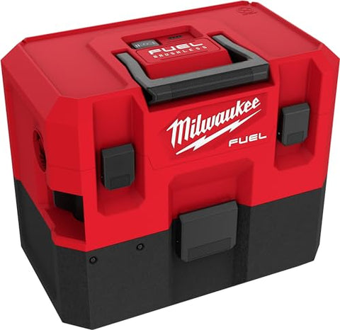 Milwaukee 0960-20 M12 FUEL Brushless Lithium-Ion Cordless 1.6 gal. Wet/Dry Vacuum (Tool-Only)