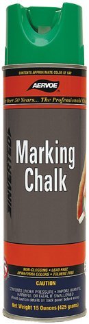 Aervoe 219 Green Spray Chalk 12 pack