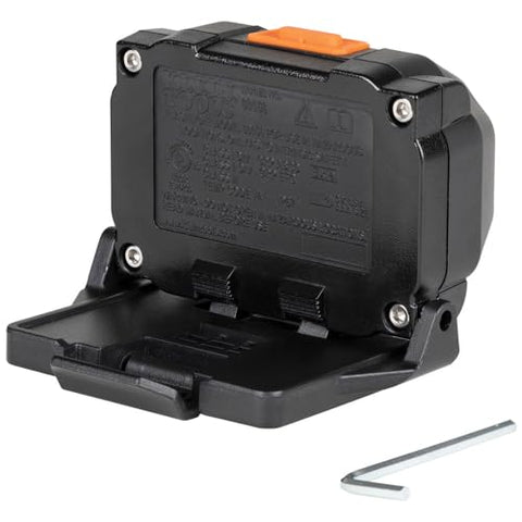 Klein Tools 60156 Intrinsically Safe LED IP67 Headlamp for Hazardous Areas, Mounts to Klein Hard Hats and Safety Helmets