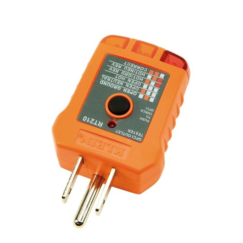 Klein Tools CL220VP Electrical Test Kit with Digital Clamp Meter, Non-Contact Voltage Test Pen, GFCI Outlet Tester, AC/DC Voltage Tester