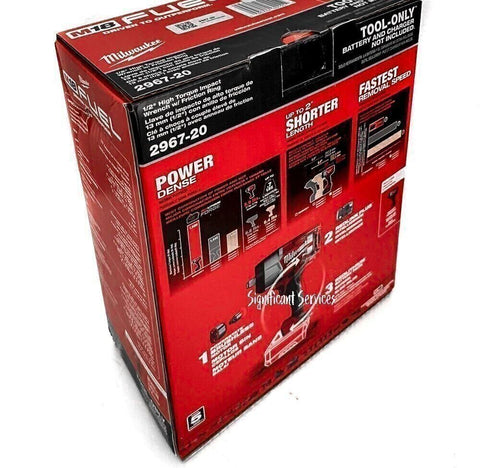Milwaukee 2967-20 M18 FUEL 18V Li-Ion 1/2" High Torque Impact Wrench 1400 Ft Lbs