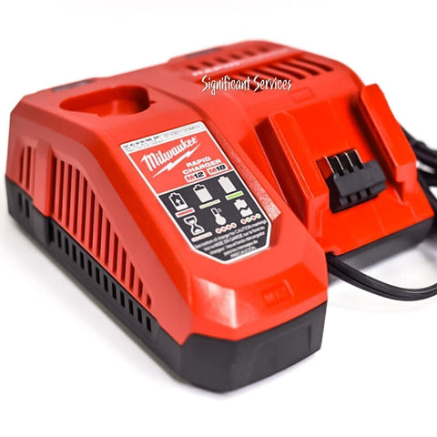 GENUINE NEW Milwaukee 48-59-1808 M12 M18 18 Volt 12 Volt RAPID Battery Charger