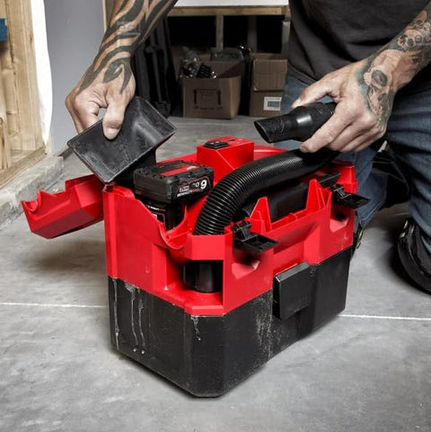 Milwaukee 0960-20 M12 FUEL Brushless Lithium-Ion Cordless 1.6 gal. Wet/Dry Vacuum (Tool-Only)