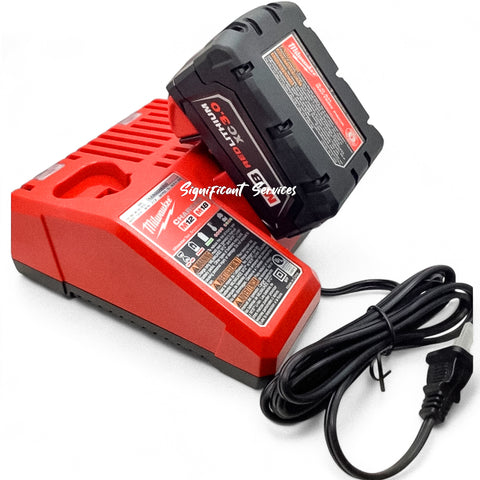 GENUINE M18 Milwaukee 48-11-1828 3.0 Ah Li-Ion Battery Charger 48-59-1812 New