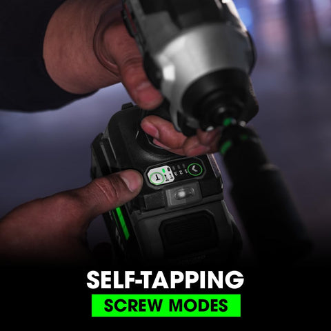 FLEX 24V Brushless Cordless 1/4-Inch 2,500 In-Lbs Torque Quick Eject Hex Impact Driver Multi-Mode Tool Only, Battery and Charger Not Included - FX1371A-Z