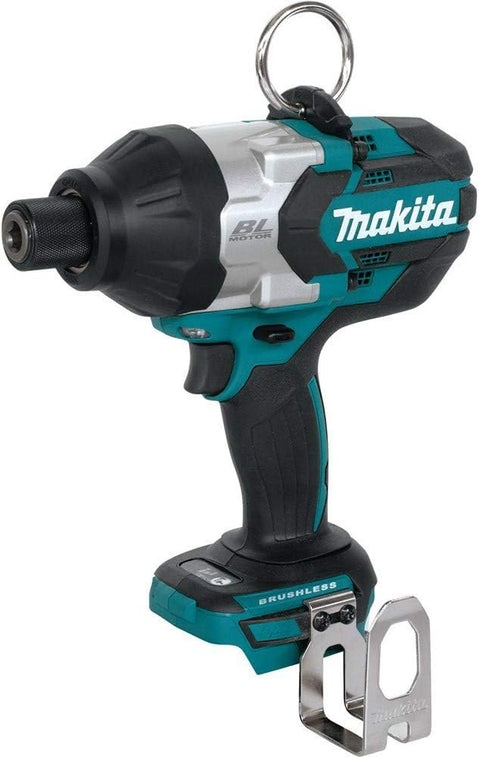 Makita XWT09Z LXT Lithium-Ion Brushless Cordless High Torque Hex Impact Wrench, 18V/7/16"