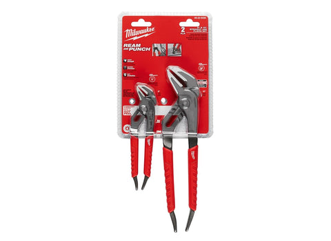 Milwaukee 48-22-6330 6" & 10" Comfort Grip Straight-Jaw Pliers Set