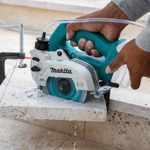 Makita XCC01Z 18V LXT® Lithium-Ion Brushless Cordless 5" Wet/Dry Masonry Saw,...