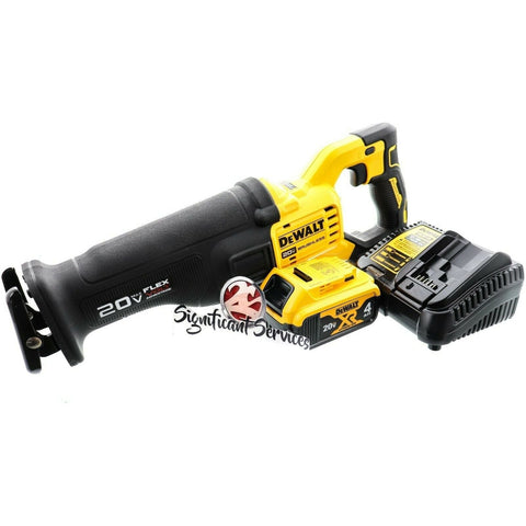 Dewalt DCS386B 20V Max Flexvolt Brushless Reciprocating Saw 4.0 Ah Battery Kit
