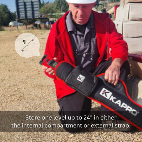 Kapro CASE24 Carrying Case Storage Bag for Levels Durable Nylon Carry 24 Inch